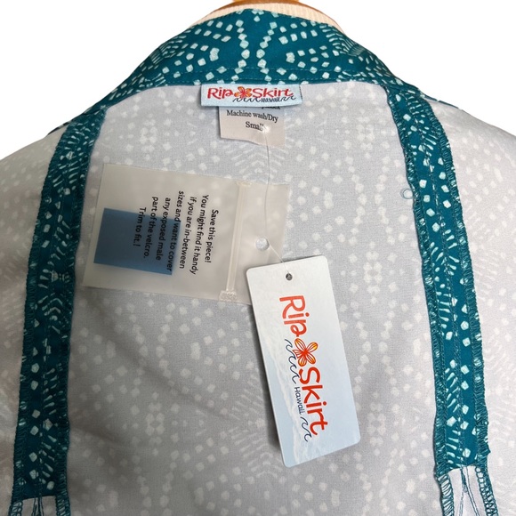 Rip Skirt Hawaii Wrap Skirt Small NWT Adjustable & Lightweight Swimsuit Coverup - Picture 7 of 12